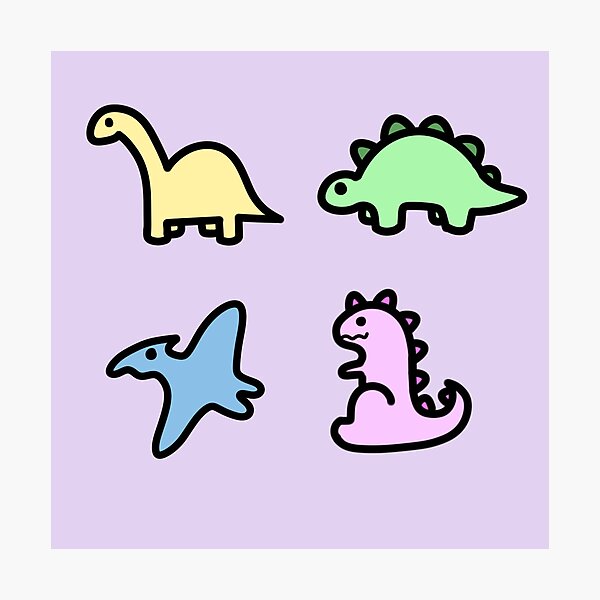 Artikel-Vorschau von Dinos v2, designt und verkauft von Ning's Things.