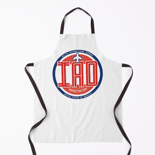Item preview, Airport Badge Sticker IAD Washington designed and sold by avionuts.
