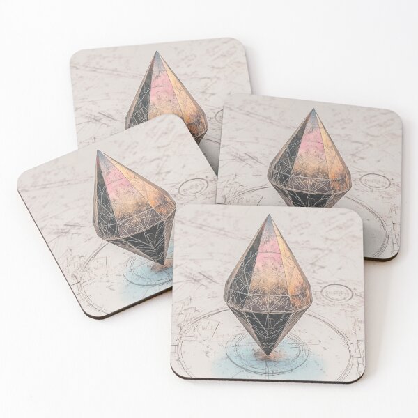 Item preview, Sacred Geometry Crystal Prism Blueprint   designed and sold by BlissxPals.