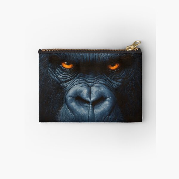 Item preview, Intense Gaze of a Mighty Gorilla Portrait Artwork designed and sold by Artessie.