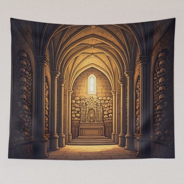 Item preview, Capela dos Ossos: Eerie Beauty of the Chapel of Bones in Évora designed and sold by LSVart.