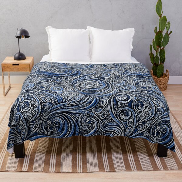 Item preview, Doodle In Blue designed and sold by Fluid Artzworx.