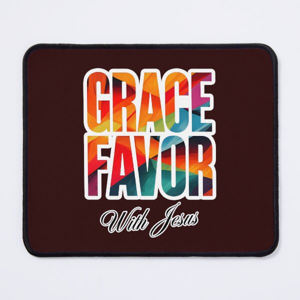 Item preview, Grace Favor with Jesus Christian Faith Design designed and sold by PolynesianGrace.