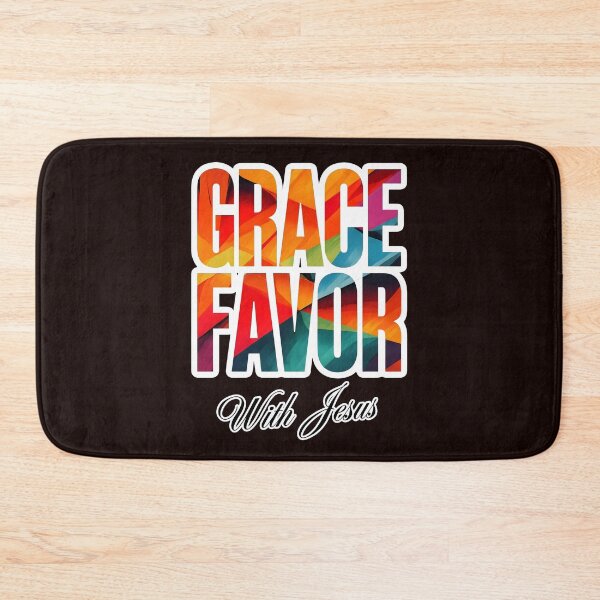 Item preview, Grace Favor with Jesus Christian Faith Design designed and sold by PolynesianGrace.