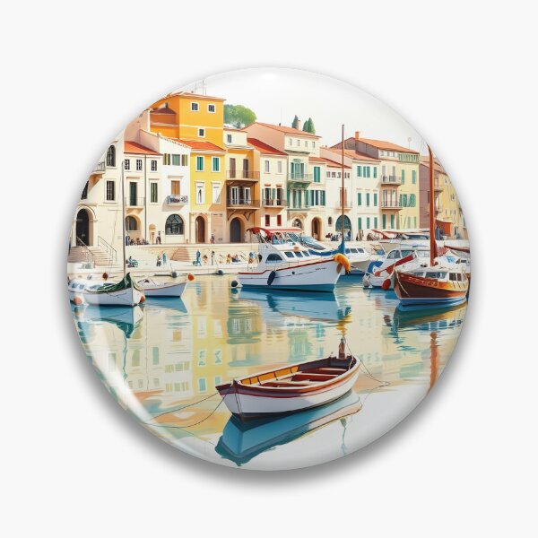 Item preview, Chania, Crete: Venetian Waterfront Charm designed and sold by LSVart.