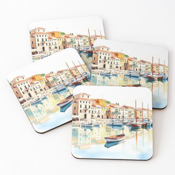 Item preview, Chania, Crete: Venetian Waterfront Charm designed and sold by LSVart.
