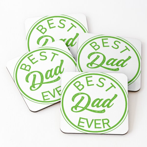Item preview, QUALITY STAMP BEST DAD EVER - Green designed and sold by LuizSilva1983.