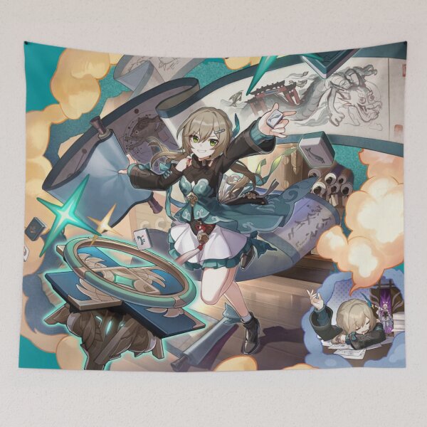 Item preview, Qingque - Relatable Anti-Workaholic designed and sold by hanyaxueyi.