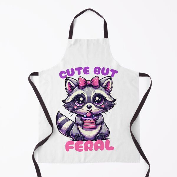 Item preview, Cute But Feral Raccoon for Kids Girls Fun Design designed and sold by All Year Round.