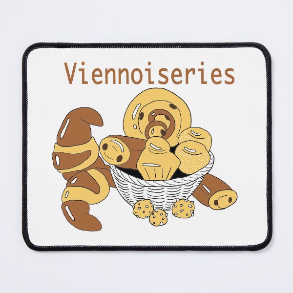 Item preview, Basket of Pastries - A Delicious and Crunchy Illustration designed and sold by CecileLenam.