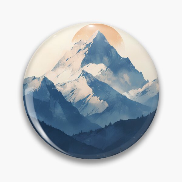 Item preview, Majestic Himalayas – Serene and Breathtaking Mountain Landscape designed and sold by Windy-market.