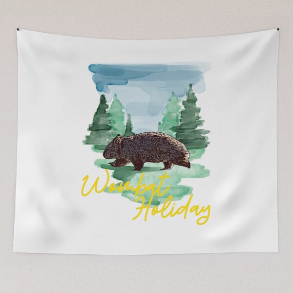 Item preview, Wombat Holiday designed and sold by pUNKnown.