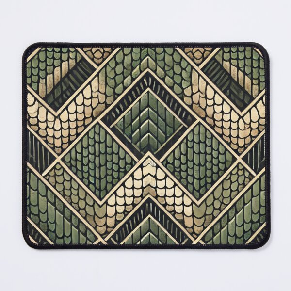 Item preview, Crocodile Scales in Geometric Harmony designed and sold by Wiredart.