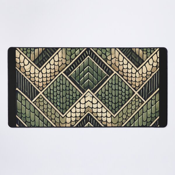 Item preview, Crocodile Scales in Geometric Harmony designed and sold by Wiredart.