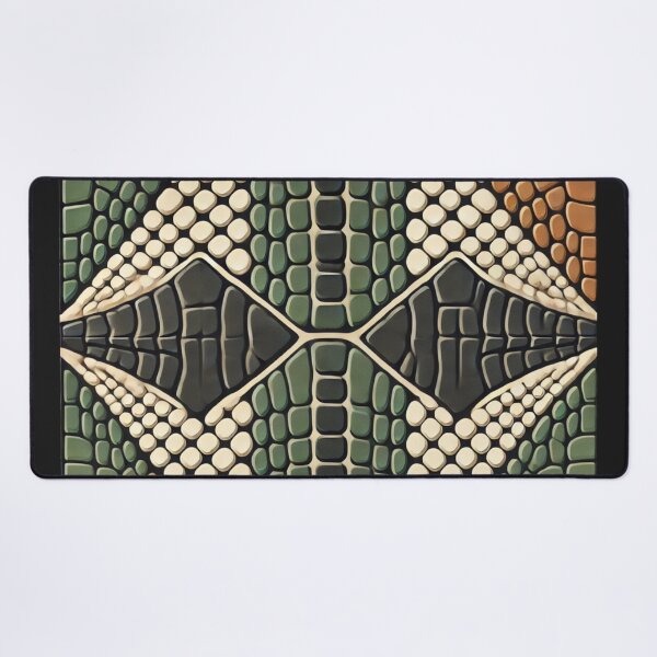 Item preview, Symmetric Crocodile Scale Abstraction designed and sold by Wiredart.