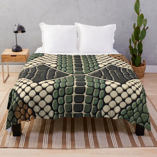 Item preview, Symmetric Crocodile Scale Abstraction designed and sold by Wiredart.