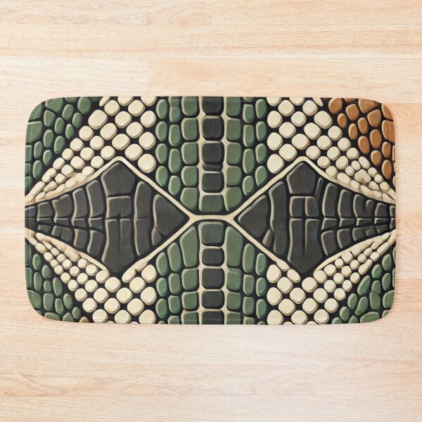 Item preview, Symmetric Crocodile Scale Abstraction designed and sold by Wiredart.