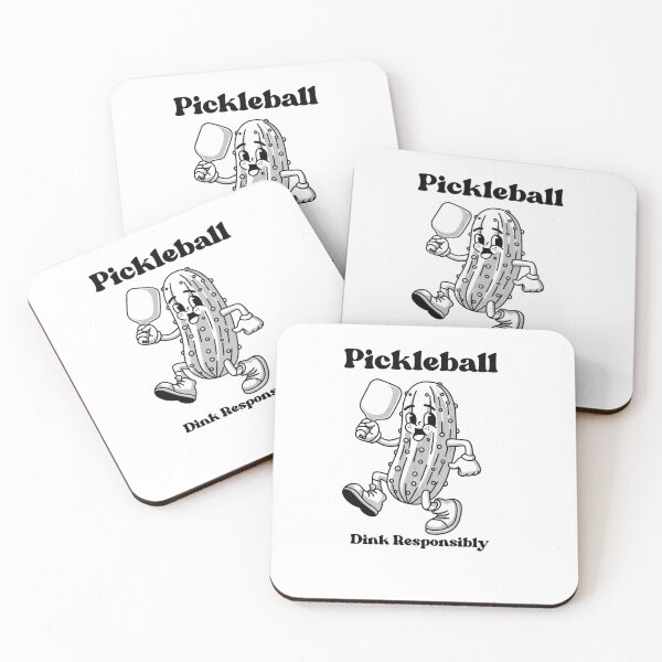 Item preview, Copy of Pickle Babe Dink Responsibly - Black and White designed and sold by PuntRdPrincess.