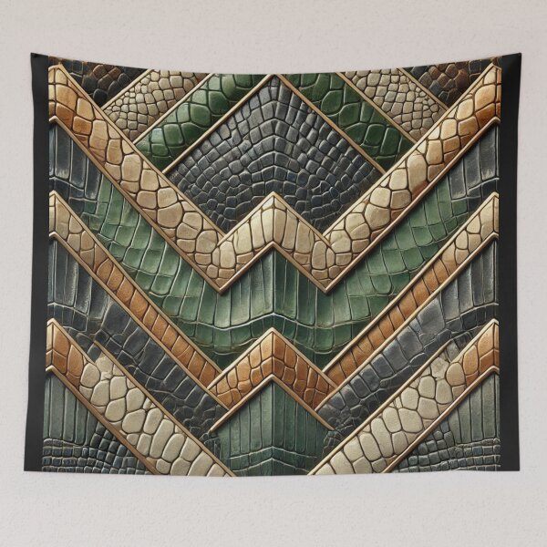 Item preview, Luxurious Crocodile Scale Geometry designed and sold by Wiredart.