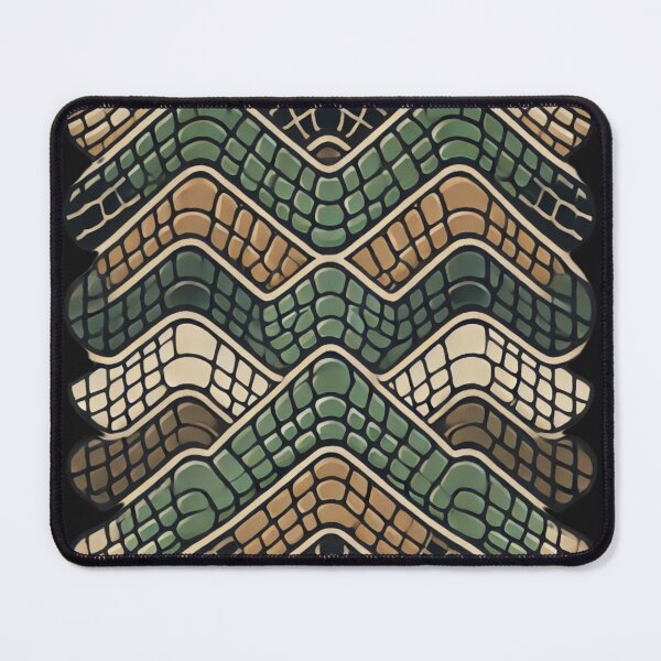 Item preview, Wavy Crocodile Scale Abstraction designed and sold by Wiredart.
