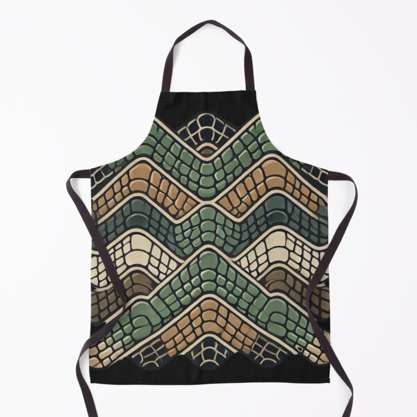 Item preview, Wavy Crocodile Scale Abstraction designed and sold by Wiredart.