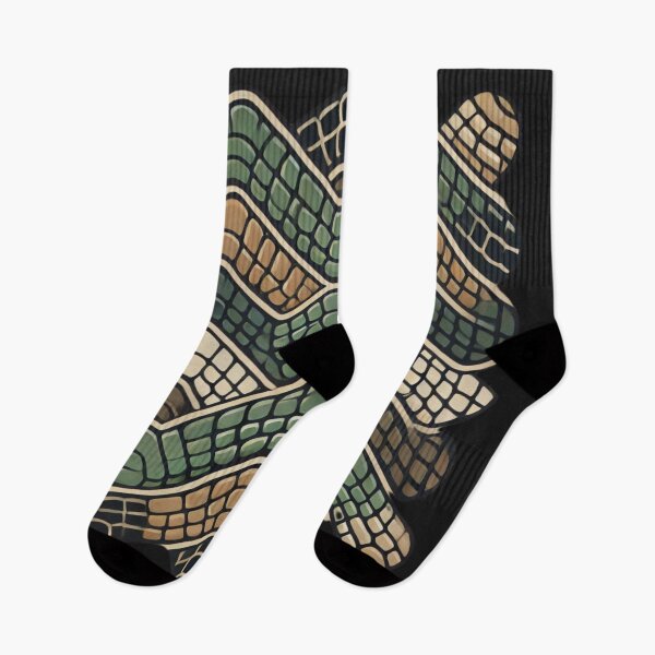 Item preview, Wavy Crocodile Scale Abstraction designed and sold by Wiredart.