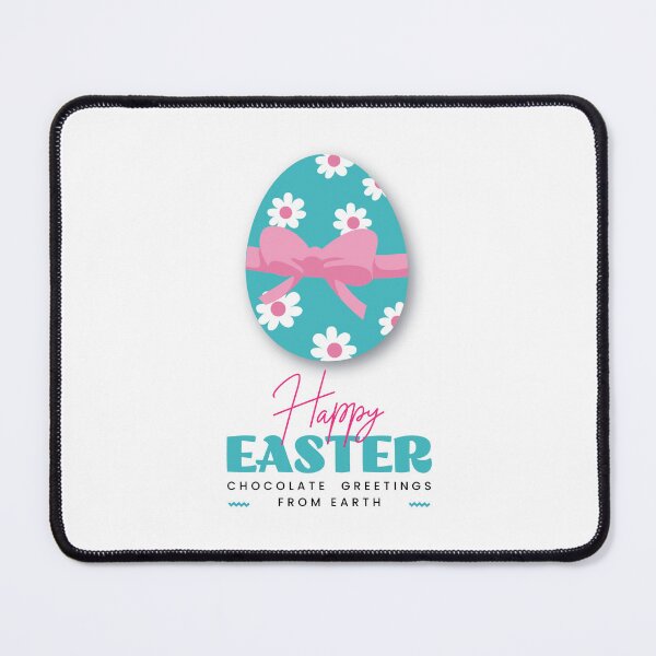 Item preview, Happy Easter. Chocolate Greetings from Earth, Unique designed and sold by villacreativa.