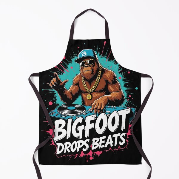 Item preview, Bigfoot Drops Beats – Hip-Hop Sasquatch Vibes designed and sold by postprocess.