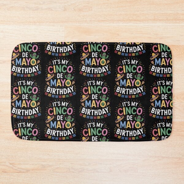 Item preview, Cinco de Mayo Birthday Party Funny Mexican Fiesta designed and sold by BunBuntheDog-.
