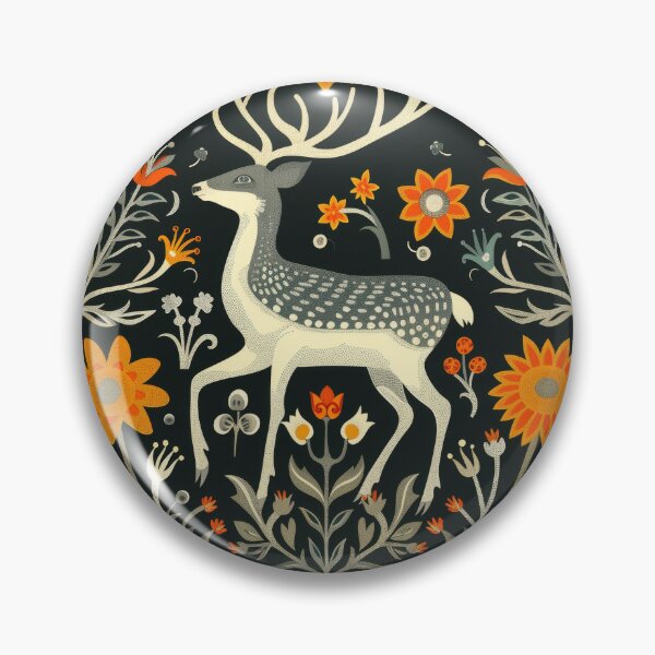 Item preview, Animals and Botanicals Folk art designed and sold by MVXX.