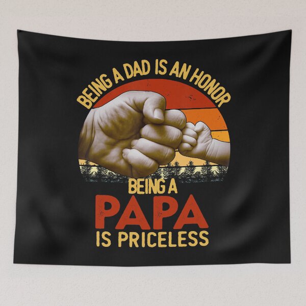 Item preview, Fathers Day Gift For PAPA Best Grandpa Papa Dad Shirt designed and sold by StreetArtPro.
