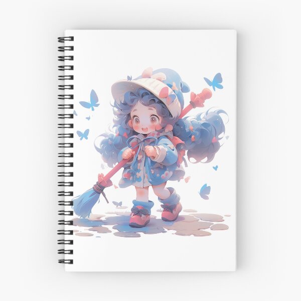Item preview, Whimsical Magic Girl – Cute Fantasy Adventure Art designed and sold by DKRPalette.