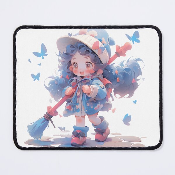 Item preview, Whimsical Magic Girl – Cute Fantasy Adventure Art designed and sold by DKRPalette.