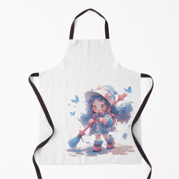 Item preview, Whimsical Magic Girl – Cute Fantasy Adventure Art designed and sold by DKRPalette.