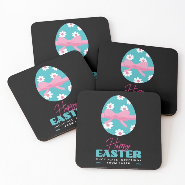 Item preview, Happy Easter. Chocolate Greetings from Earth, Unique designed and sold by villacreativa.