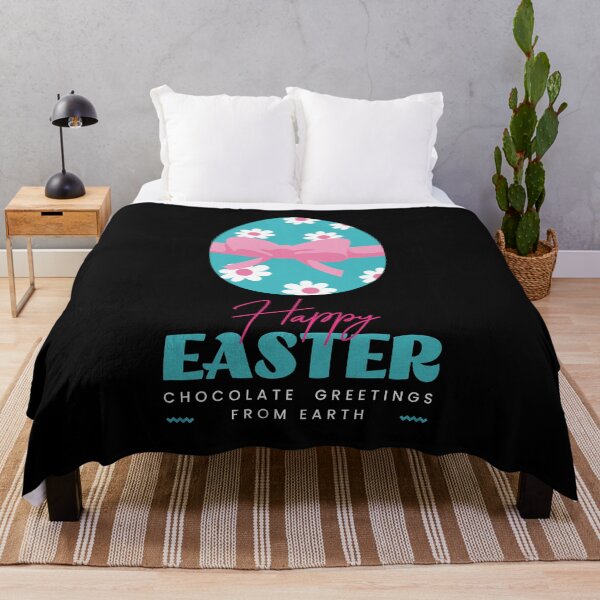 Item preview, Happy Easter. Chocolate Greetings from Earth, Unique designed and sold by villacreativa.
