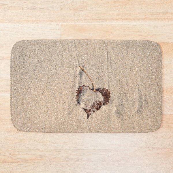 Item preview, Natural Still Life with Singular Poplar Leaf on Sand designed and sold by Georgia Mizuleva.