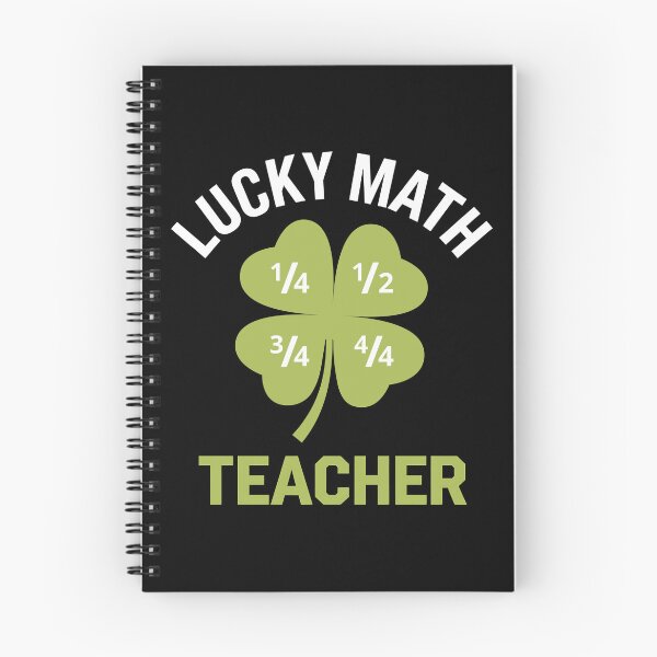 Item preview, Math Fraction Four Leaf Clover - Perfect gift for math teachers, professors, STEM educators, and math lovers celebrating St. Patrick’s Day! designed and sold by ZyziowskyArt.