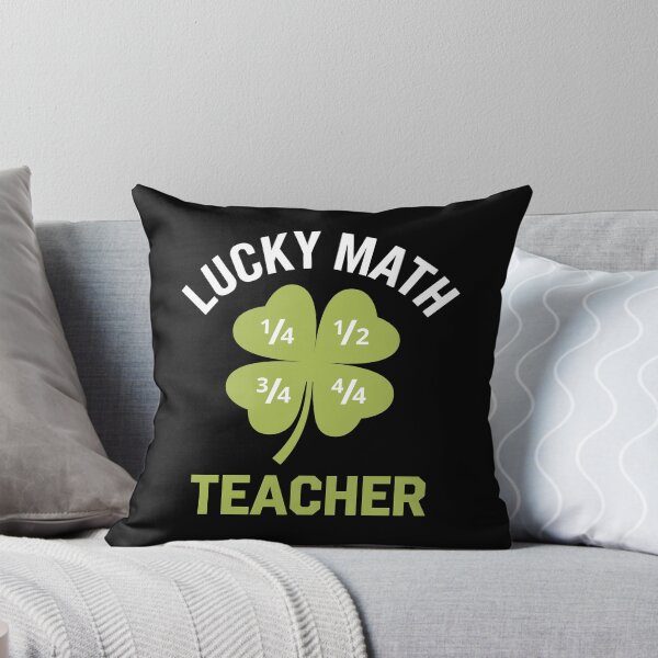 Item preview, Math Fraction Four Leaf Clover - Perfect gift for math teachers, professors, STEM educators, and math lovers celebrating St. Patrick’s Day! designed and sold by ZyziowskyArt.