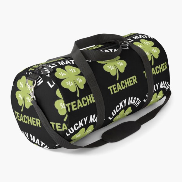 Item preview, Math Fraction Four Leaf Clover - Perfect gift for math teachers, professors, STEM educators, and math lovers celebrating St. Patrick’s Day! designed and sold by ZyziowskyArt.