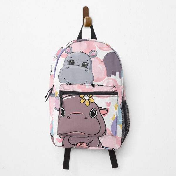 Item preview, Cute & Playful Baby Hippos - Kawaii Hippo Sticker & Merch designed and sold by World-Shop25.