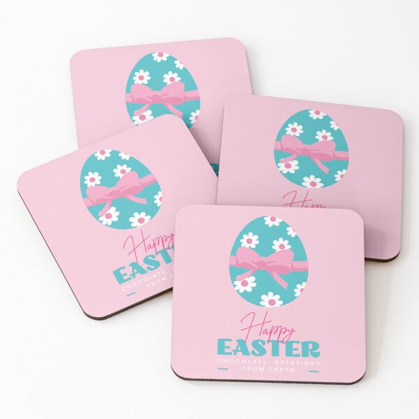Item preview, Happy Easter. Chocolate Greetings from Earth, Unique designed and sold by villacreativa.