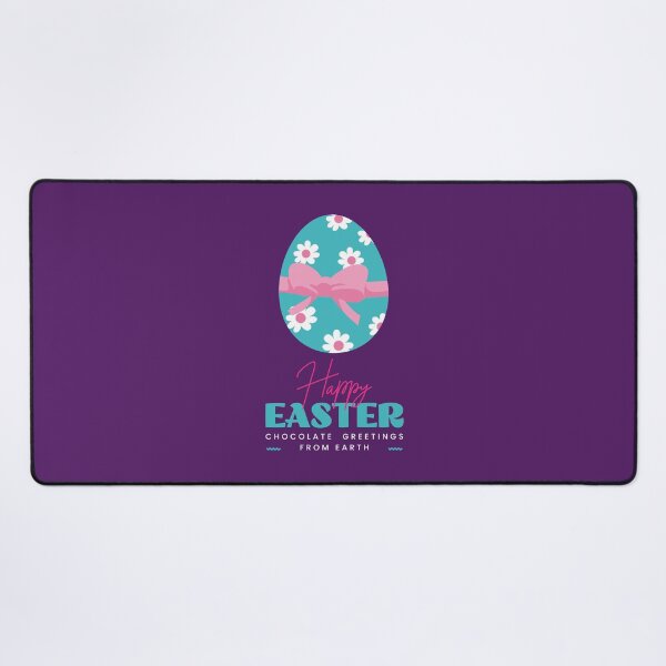 Item preview, Happy Easter. Chocolate Greetings from Earth, Unique designed and sold by villacreativa.