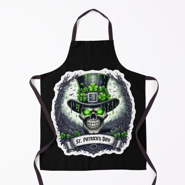 Item preview, ST. PATRICK'S DAY SKULL STICKER designed and sold by FestivityFinds.