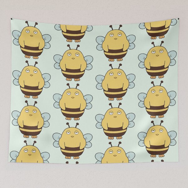 Item preview, Bee-ored Chick (Chub-Chub) designed and sold by The Bored Chick by trep.