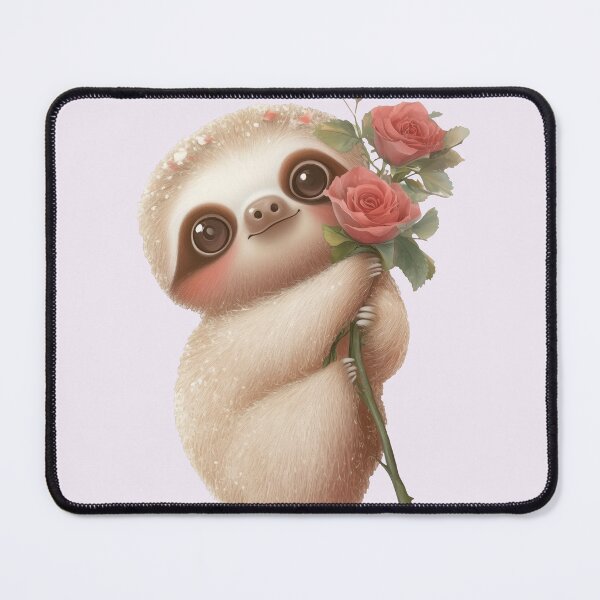Item preview, Romantic Sloth Surprise designed and sold by BlissxPals.