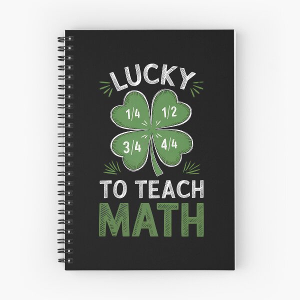 Item preview, Math Fraction Four Leaf Clover - Perfect gift for math teachers, professors, STEM educators, and math lovers celebrating St. Patrick’s Day! designed and sold by ZyziowskyArt.
