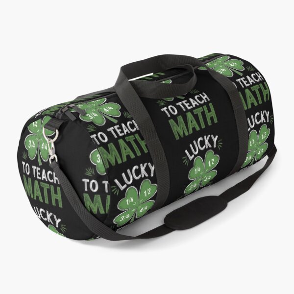 Item preview, Math Fraction Four Leaf Clover - Perfect gift for math teachers, professors, STEM educators, and math lovers celebrating St. Patrick’s Day! designed and sold by ZyziowskyArt.