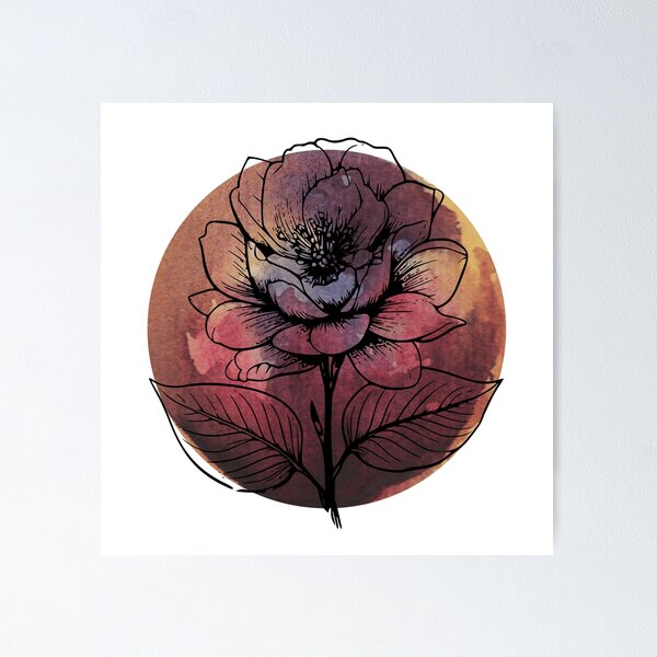 Item preview, Blossom Flower 3/6 - Botanical [ 2021 - Collection ] designed and sold by elmsstudios.