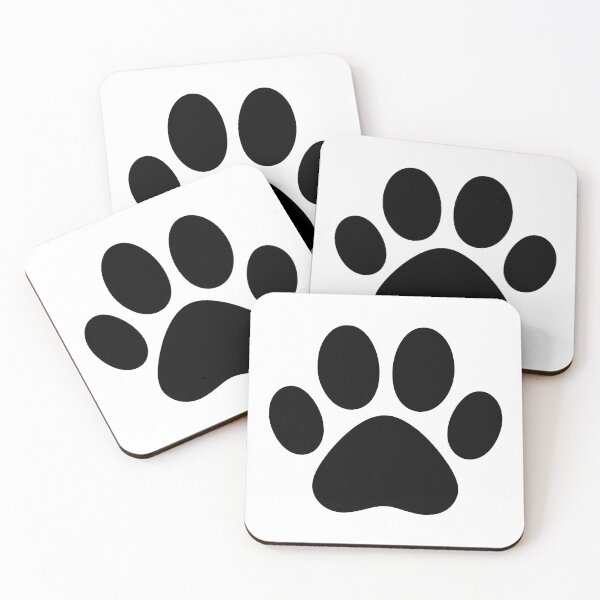 Item preview, Classic Paw Print – Black designed and sold by AnmitsuArt.